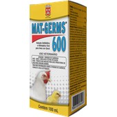 MAT-GERMS 600 - Antibiótico de amplo espectro - 100ML - Vilavet