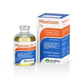 Maxicam 2% Injetável - Ourofino - 50 Ml