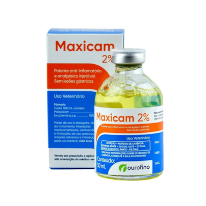 MAXICAM INJETAVEL 2% 50 ML