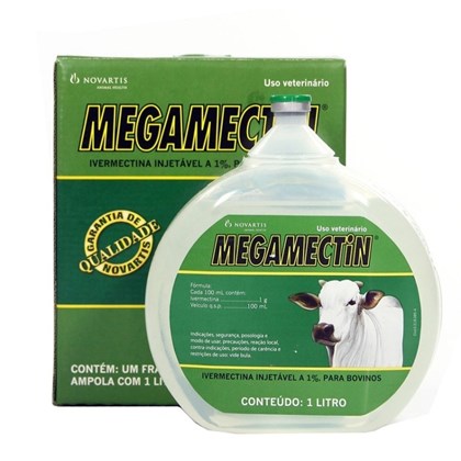 MEGAMECTIN - IVERMECTINA 1% 1000 ML - Elanco