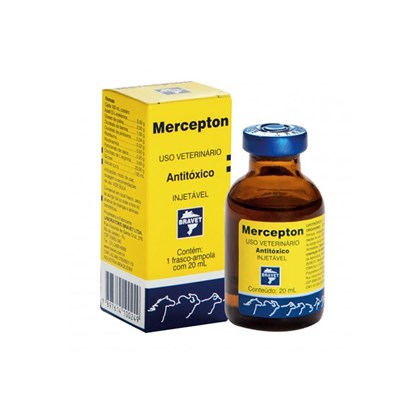 Mercepton injetável – 20ml - Bravet