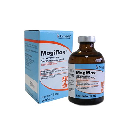 Mogiflox – Antibiótico Injetável – 50ml – Bimeda