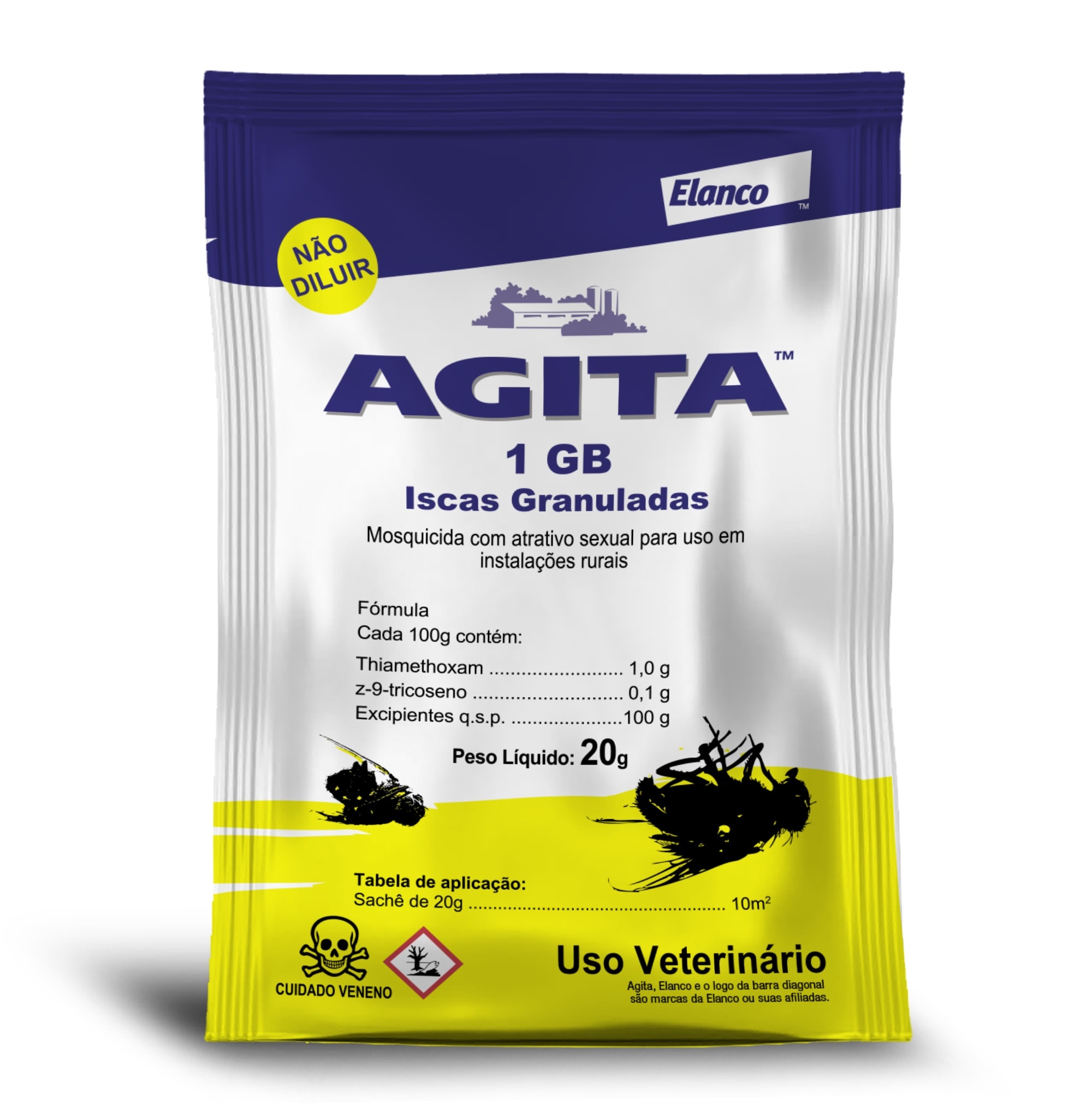 Agita 1GB 20 gramas Elanco | Acesse e compre na Agroline
