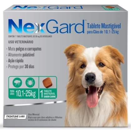 NEXGARD (10 A 25KG) 3 GR