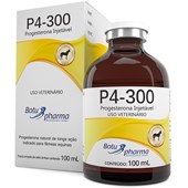 P4-300 - Progesterona Injetável -  100ml - Botupharma