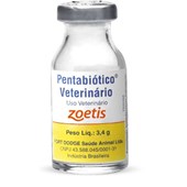 Pentabiótico Veterinário 2.400.000 UI - Anti-infeccioso Injetável – 7 mL - Zoetis