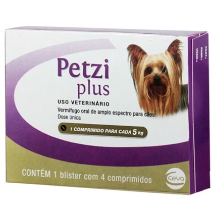 PETZI PLUS (ATE 5KG) 400 MG 4 COMP.