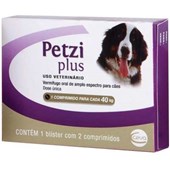 Petzi Plus - Vermífugo para Cães 2,8g - até 40 kg Kg