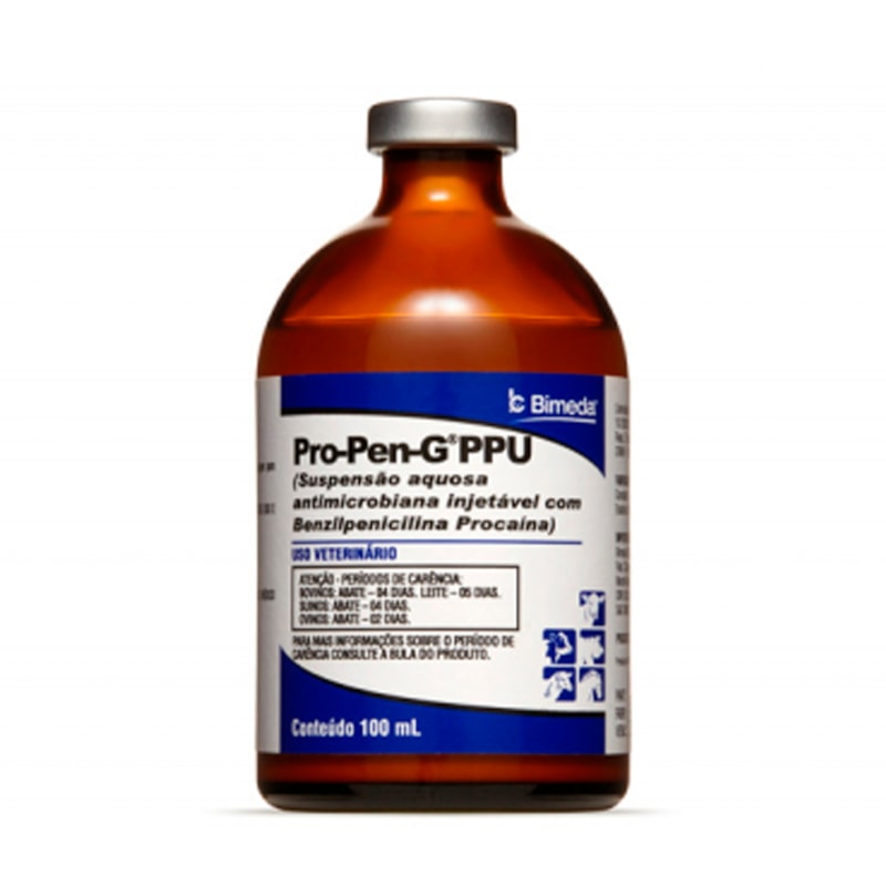 ProPenG PPU Antibiótico 100ml Bimeda Agroline Produtos