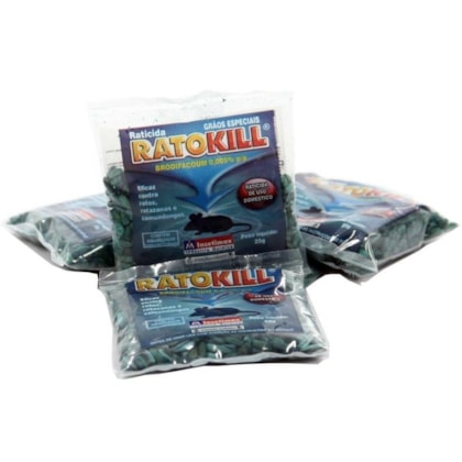 Raticida - Ratokill Grao De Cereais - Insetimax