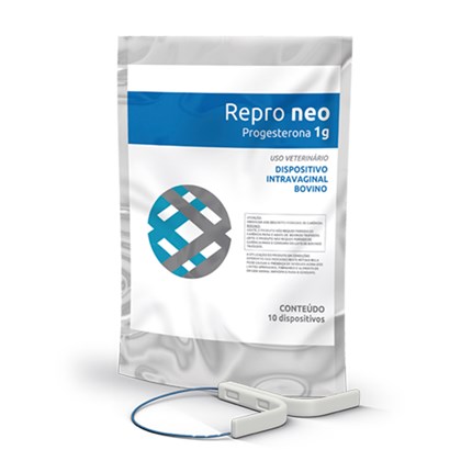 Repro Neo - Progesterona 1g - Vencimento: Setembro/2021 - Biogénesis