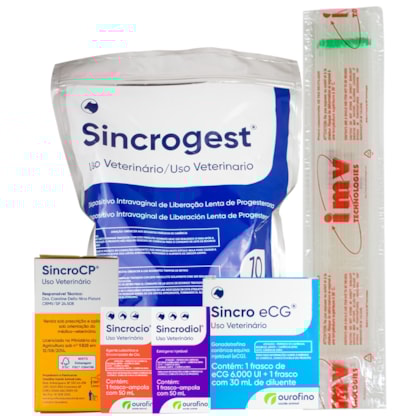 Sincrogest - 120 protocolos de IATF - OuroFino