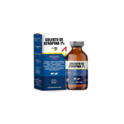 Sulfato de Atropina 1% – 20ml – Labovet