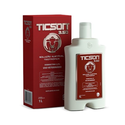 Ticson - Ivermectina 3,5% - 1 Litro - Ceva