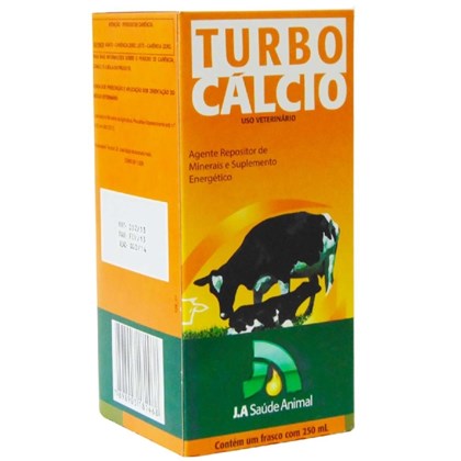 Turbo Cálcio - J A SAÚDE ANIMAL - 250ml
