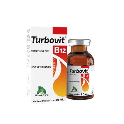 Turbovit B.12 - J A Saúde Animal -  20 Ml