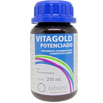 Vitagold - 250 Ml - JA Saúde Animal