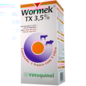 WORMEK TX 3,5% - IVERMECTINA 1 LITRO WORMEK TX 3,5% - IVERMECTINA 1 LITRO