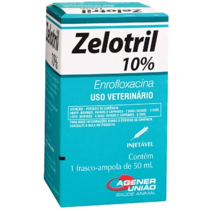 Zelotril 10% Injetavel - 50 Ml - Agener