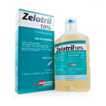 Zelotril 10% Injetavel 500ml - Agener
